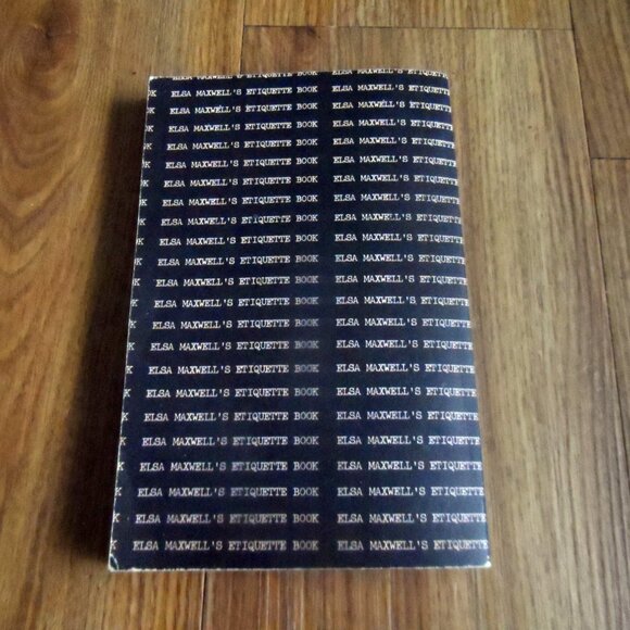 Elsa Maxwell's Etiquette Book 1951 Paperback Edition - Picture 2 of 2